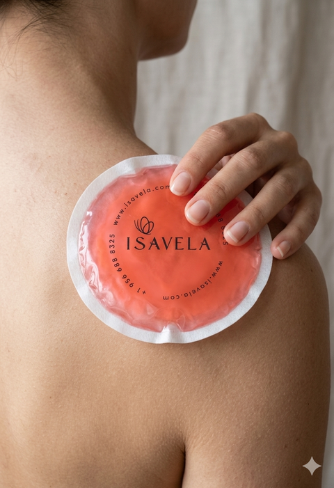Isavela 4x4 Reusable Cold Gel Pack | Targeted Medical-Grade Cryotherapy Pad