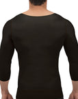 Male Compression Vest w/Medium Sleeves & Zipper (MG06-MS)