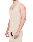2nd Stage Male Mid-Thigh Compression Bodysuit (MG08)
