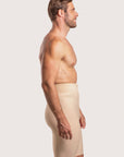 Male High Waist Mid-Thigh Compression Girdle w/Zipper (MG09)