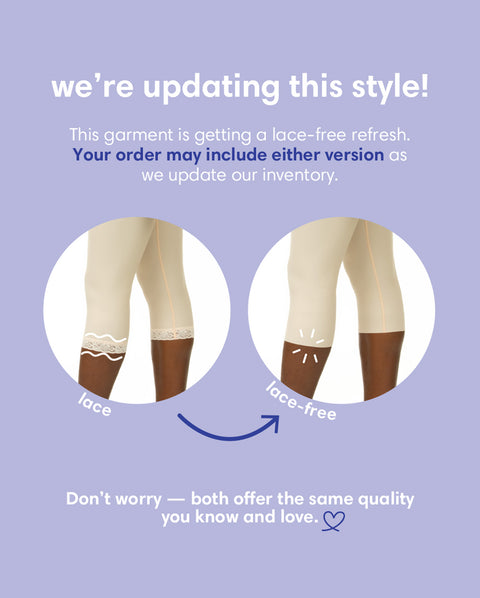 Below the Knee Compression Bodysuit w/Separating Zippers (BS05-SZ)