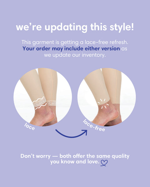 Faja de cintura alta hasta el tobillo de segunda etapa (GR08)