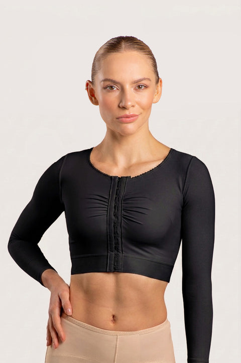Sujetador/Chaleco Corto con Manga Larga (VS02-LS)