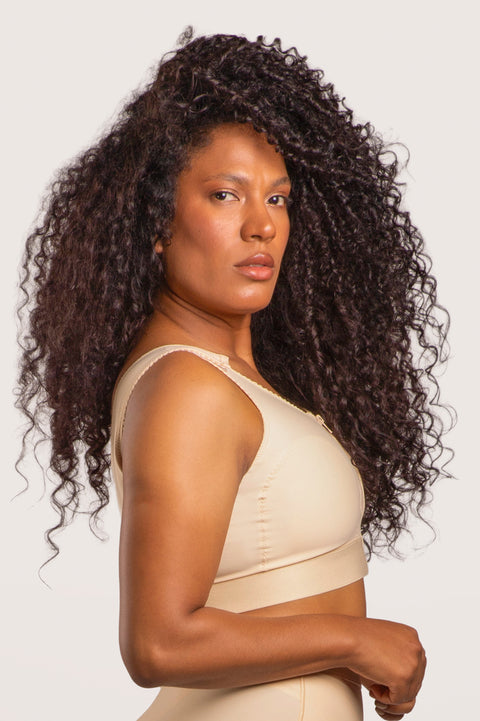 Sujetador/chaleco para cirugía cardíaca con cremallera frontal (VS05)